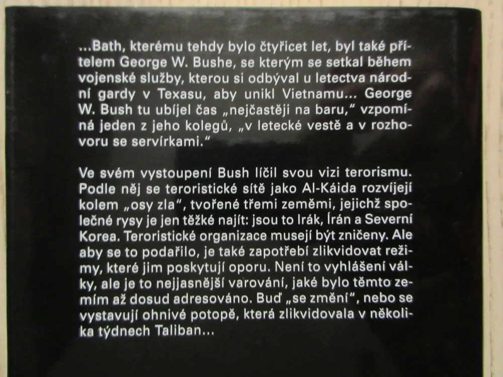 DYNASTIE BUSHŮ: VÁLEČNÉ TAŽENÍ PROTI IRÁKU, ERIC LAURENT, **an