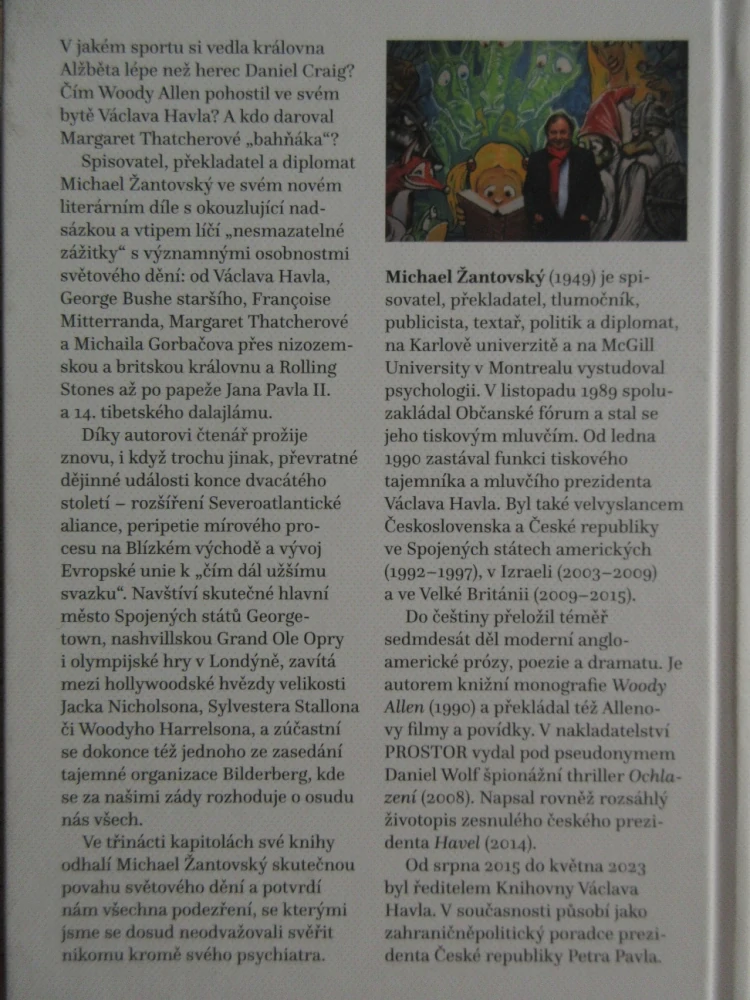 S PROMINUTÍM ŘEČENO, MICHAEL ŽANTOVSKÝ, **an
