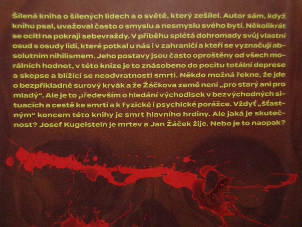 ČEKÁRNA SMRT, JAN ŽÁČEK, **an