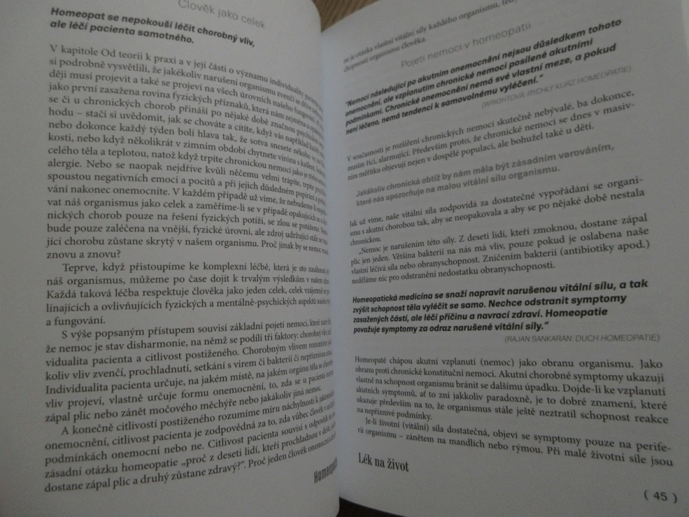 HOMEOPATIE - LÉK NA ŽIVOT, MARTINA TROJANOVÁ, **an
