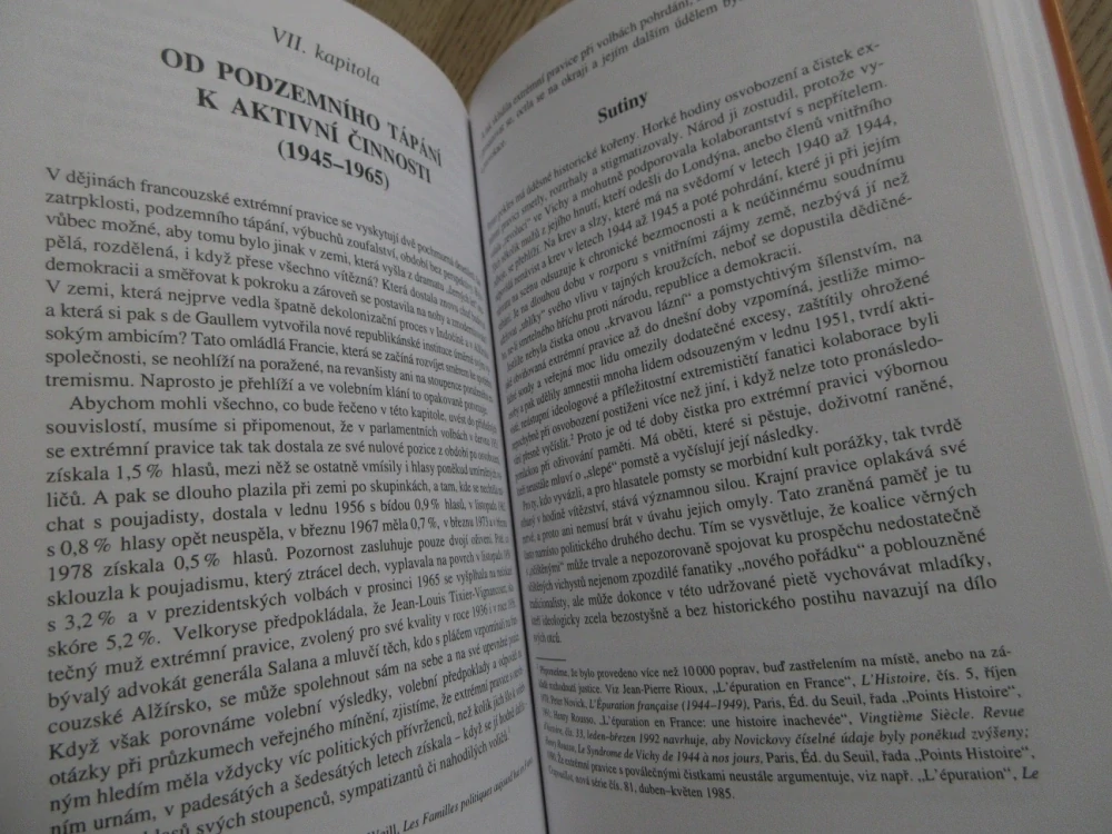 HISTORIE EXTRÉMNÍ PRAVICE VE FRANCII, MICHEL WINOCK A KOLEKTIV, **an
