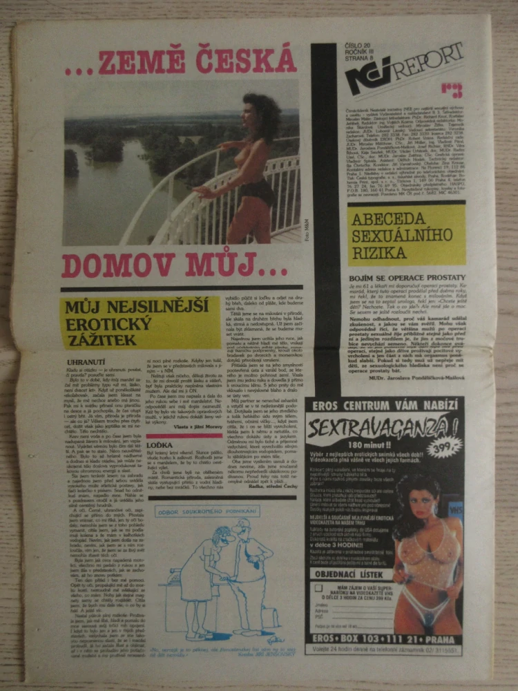 ČESKOSLOVENSKÝ NEI REPORT, KÁJA SAUDEK, 20/1992