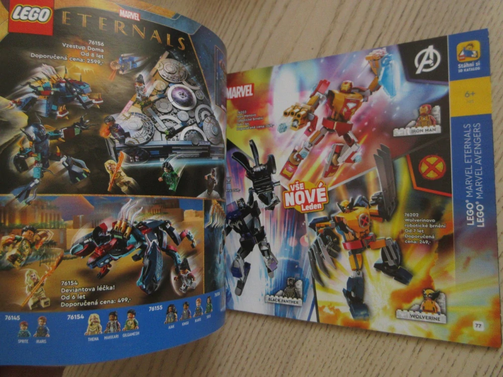 LEGO KATALOG, LEDEN-KVĚTEN 2022