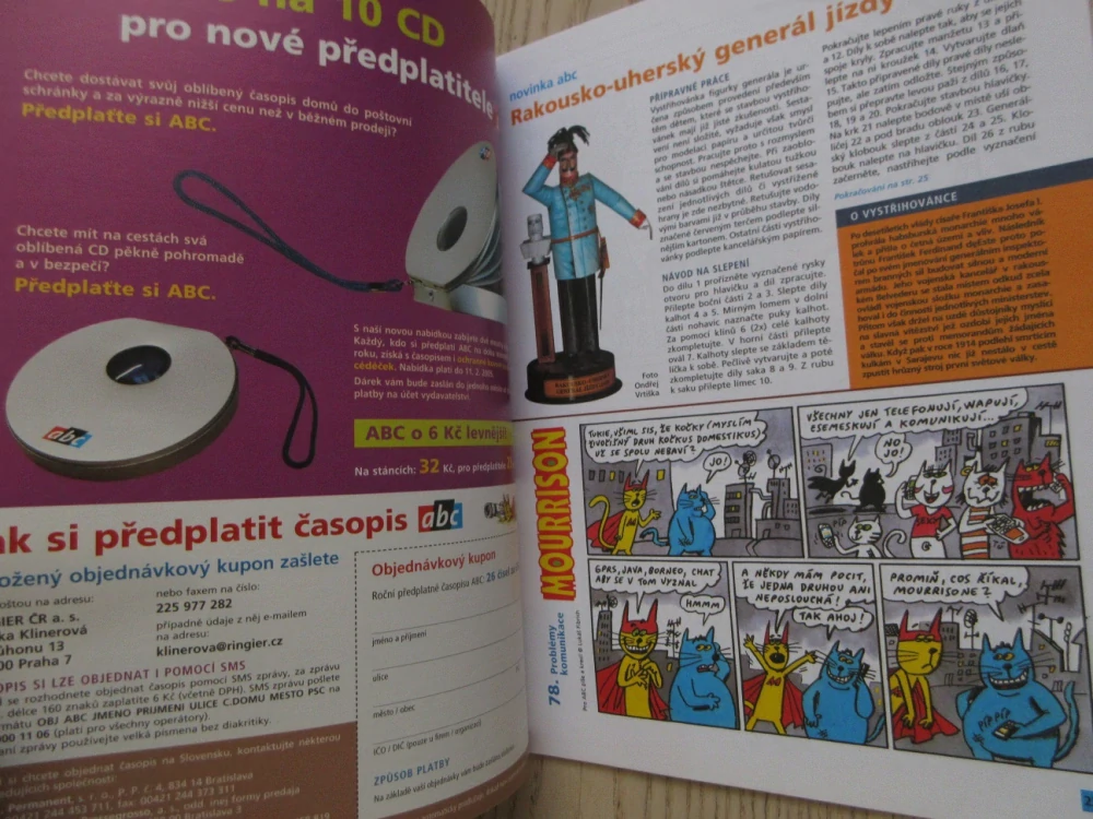 ABC, 1/2005, KOMPLETNÍ DÉČKA, RAKOUSKO-UHERSKÝ GENERÁL JÍZDY