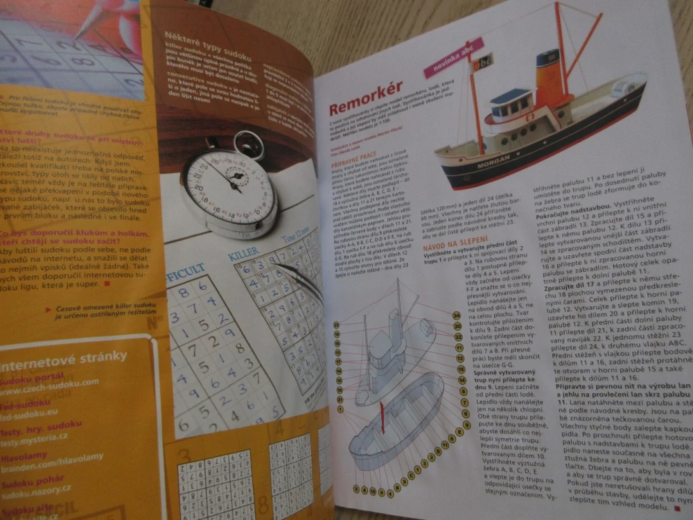 ABC, 14/2007, KOMPLETNÍ DÉČKA, LOĎ REMORKÉR