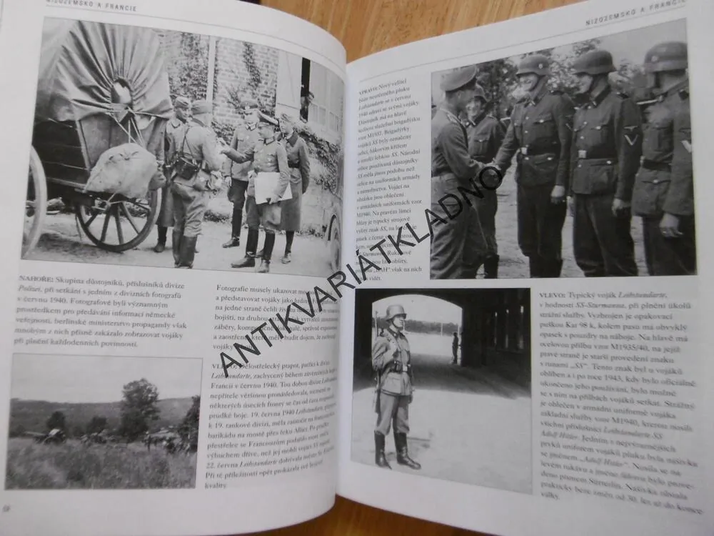 ZÁPADNÍ FRONTA Z TAJNÝCH ARCHIVŮ SS, **an