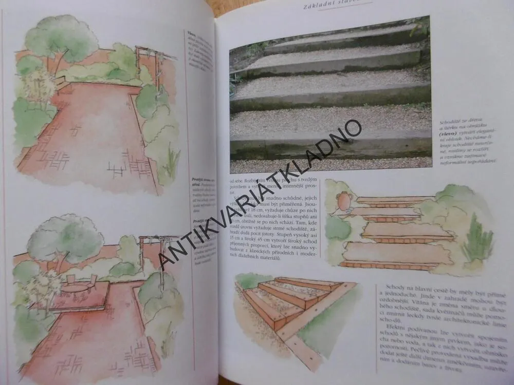 KOUZLO MALÝCH ZAHRAD, ARCHITEKTURA, ZÁKLADNÍ PRVKY, VÝSADBA, COLLINS