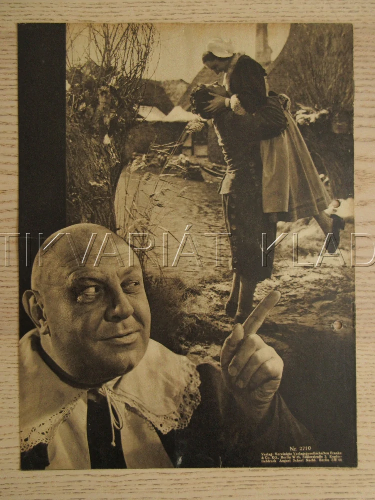 DER ZERBROCHENE KRUG, E. JANNINGS, B. HUBNER, M. GULSTORFF, FILM NĚM. ŘÍŠE, FILM KURIER VBŠ Č. 2710