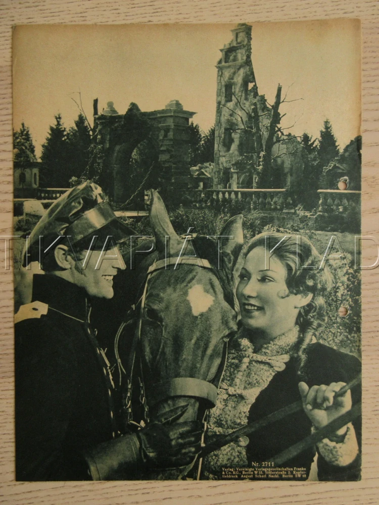 KOČIČÍ STEZKA, H. STELZER, B. HORNEY, F. REIFF, FILM NĚM. ŘÍŠE, FILM KURIER VBŠ Č. 2711