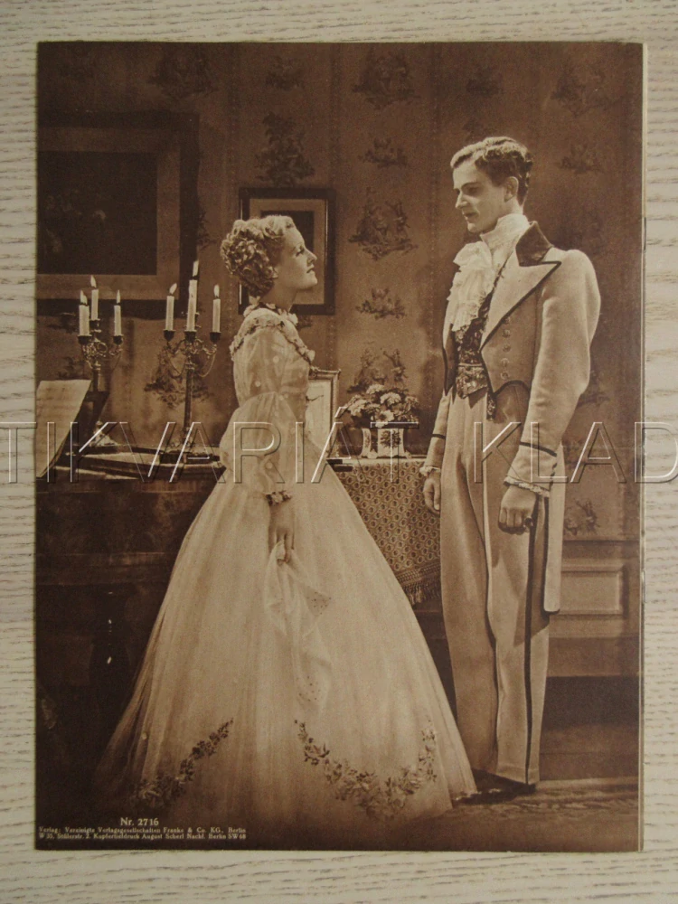 FANNY ELSSLEROVÁ, MILENKA ORLÍKOVA, L. HARVEY, H. VON MEYERINCK, L. SCHAAK, FILM NĚM. ŘÍŠE, FILM KURIER VBŠ Č. 2716