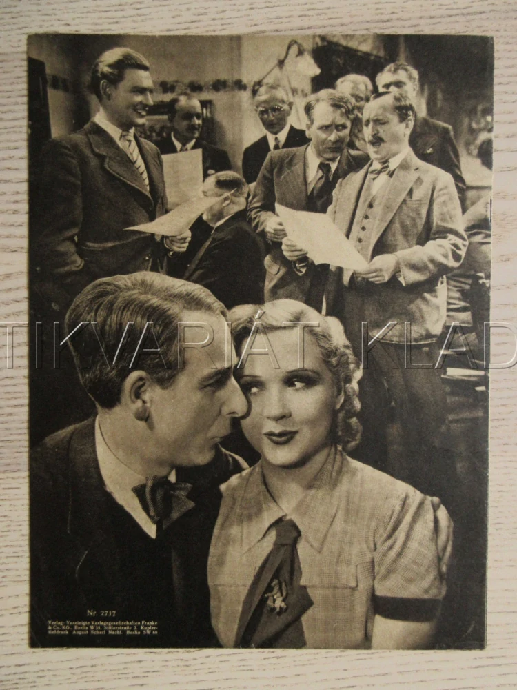 ZTRATILA SE JEDNA PANÍ, P. KEMP, L. ENGSLICH, H. MOSER, FILM RAKOUSKO, FILM KURIER VBŠ Č. 2717