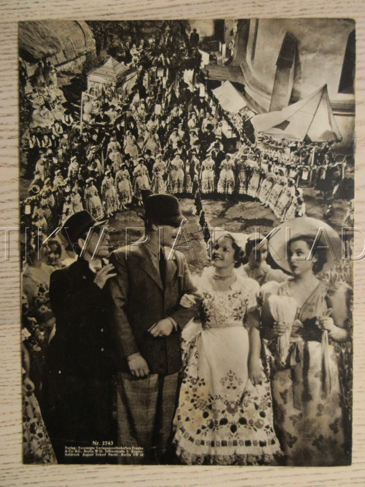 JEJÍ HUSAR, M. SCHNEIDER, P. KEMP, P. JAVOR, FILM NĚM. ŘÍŠE, FILM KURIER VBŠ Č. 2743