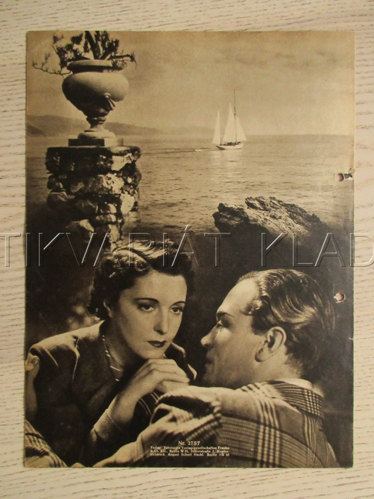 MALÁ A VELKÁ LÁSKA, J. JUGO, G. FRÖHLICH, R. GODDEN, FILM NĚM. ŘÍŠE, FILM KURIER VBŠ Č. 2757