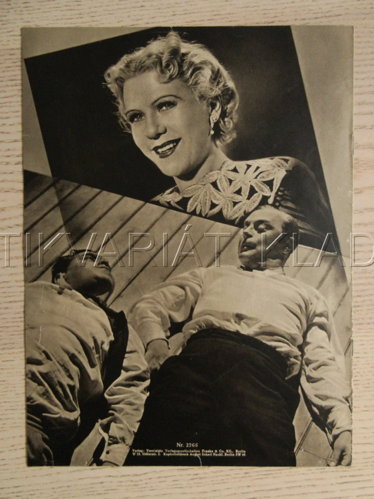 SCHÜSSE IN KABINE 7, M. ANDERGAST, H. SPEELMANS, A. ENGEL, FILM NĚM. ŘÍŠE, FILM KURIER VBŠ Č. 2765