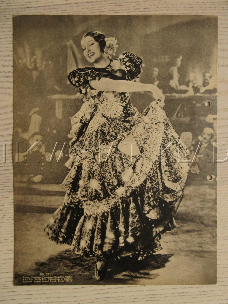 ŠPANĚLSKÁ VYZVĚDAČKA, J. MACDONALD, A. JONES, W. WILLIAM, FILM USA, FILM KURIER VBŠ Č. 2795