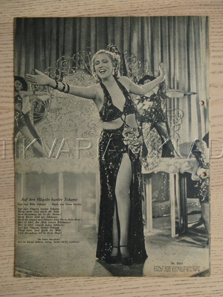 GEHEIMZEICHEN LB 17, W. BIRGEL, O. WERNICKE, C. GÜNTHER, FILM NĚM. ŘÍŠE, FILM KURIER VBŠ Č. 2801
