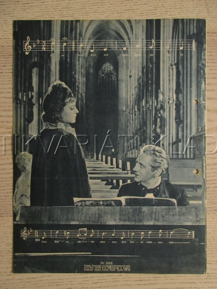 DOMOV, Z. LEANDER, P. HÖRBIGER, L. CARSTENS, FILM NĚM. ŘÍŠE, FILM KURIER VBŠ Č. 2802