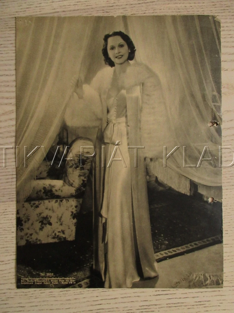 ZE VŠECH JEDINÁ, F. CZEPA, C. FUCHS-KAUFMANN, E. DUMCKE, FILM NĚM. ŘÍŠE/ČSR, FILM KURIER VBŠ Č. 2832