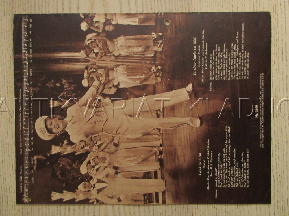 BYLO TO V NOCI MÁJOVÉ..., M. RÖKK, V. STAAL, O. SIMA, FILM NĚM. ŘÍŠE, FILM KURIER VBŠ Č. 2849