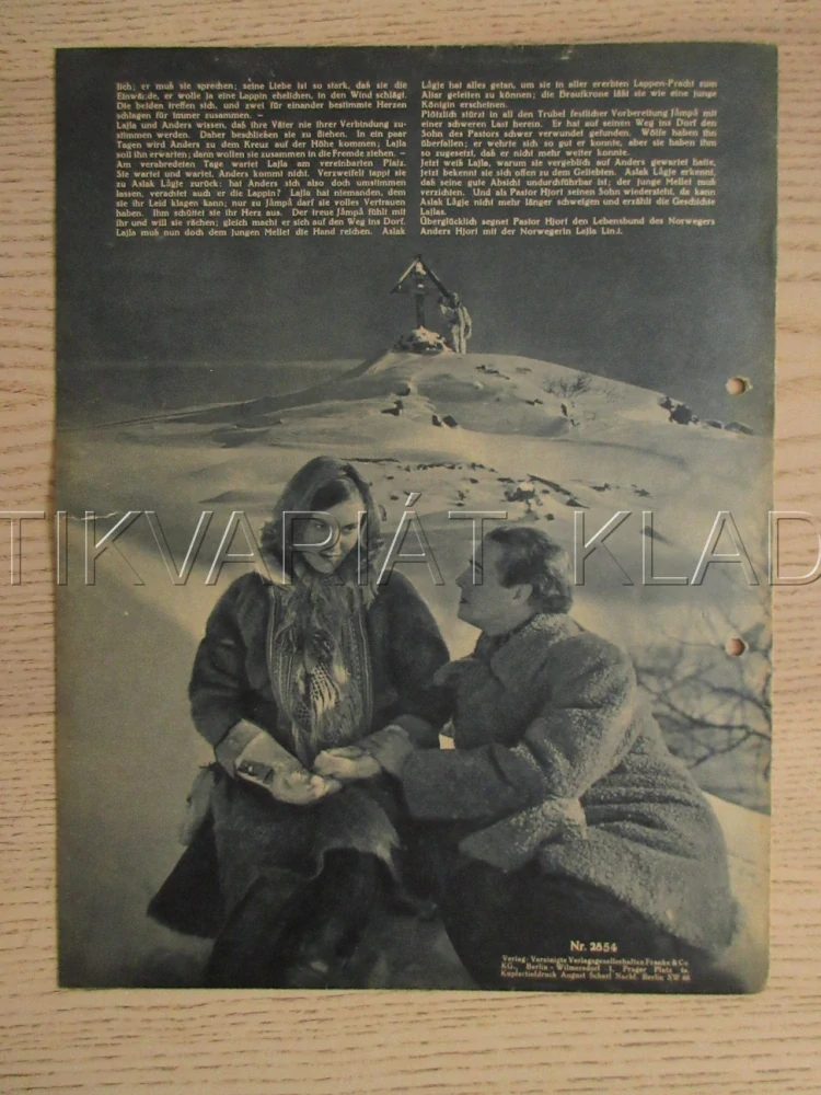 LAILA, I. HAALAND, S. SCHNEEVOIGT, A. TAUBE, FILM SWE, FILM KURIER VBŠ Č. 2854