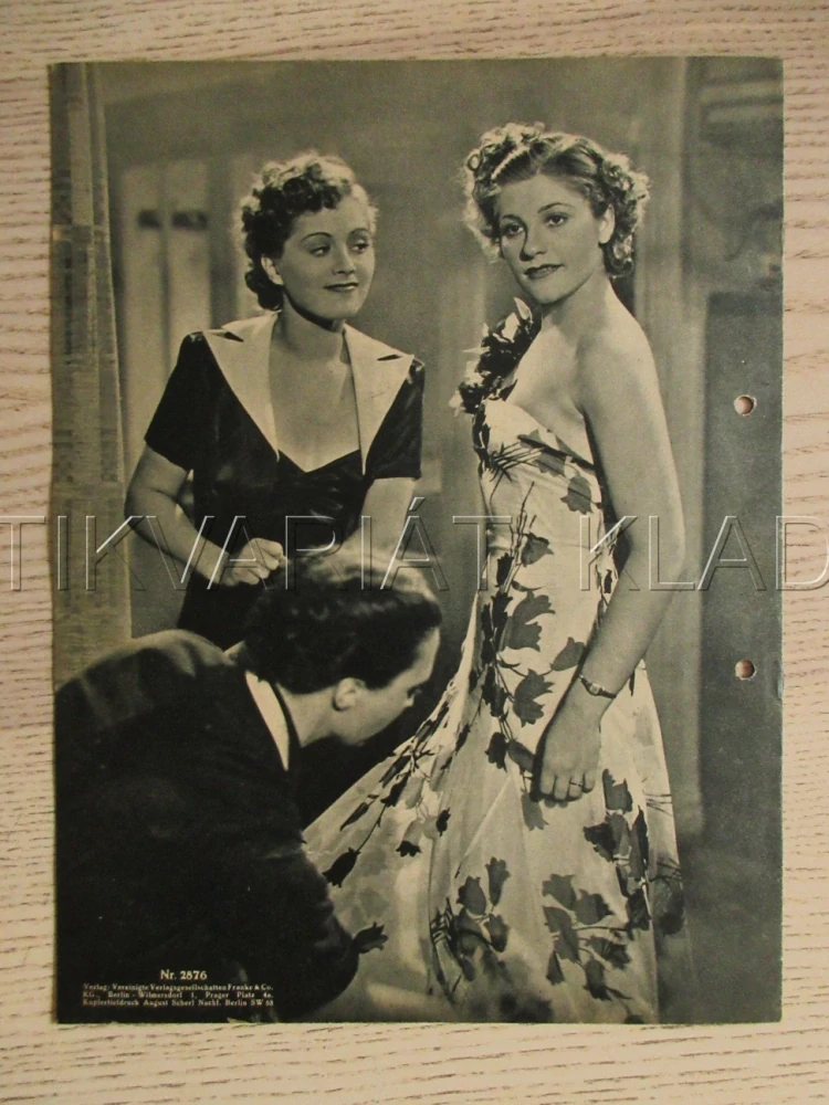 MILKOVÁNÍ A LÁSKA, P. HÖRBIGER, K. GÜNTHER, C. RUST, FILM NĚM. ŘÍŠE, FILM KURIER VBŠ Č. 2876