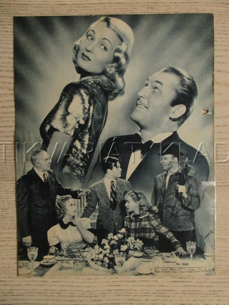 MARRILY WE LIVE, C. BENNETT, B. AHERNE, B. BURKE, FILM USA, FILM KURIER VBŠ Č. 2886