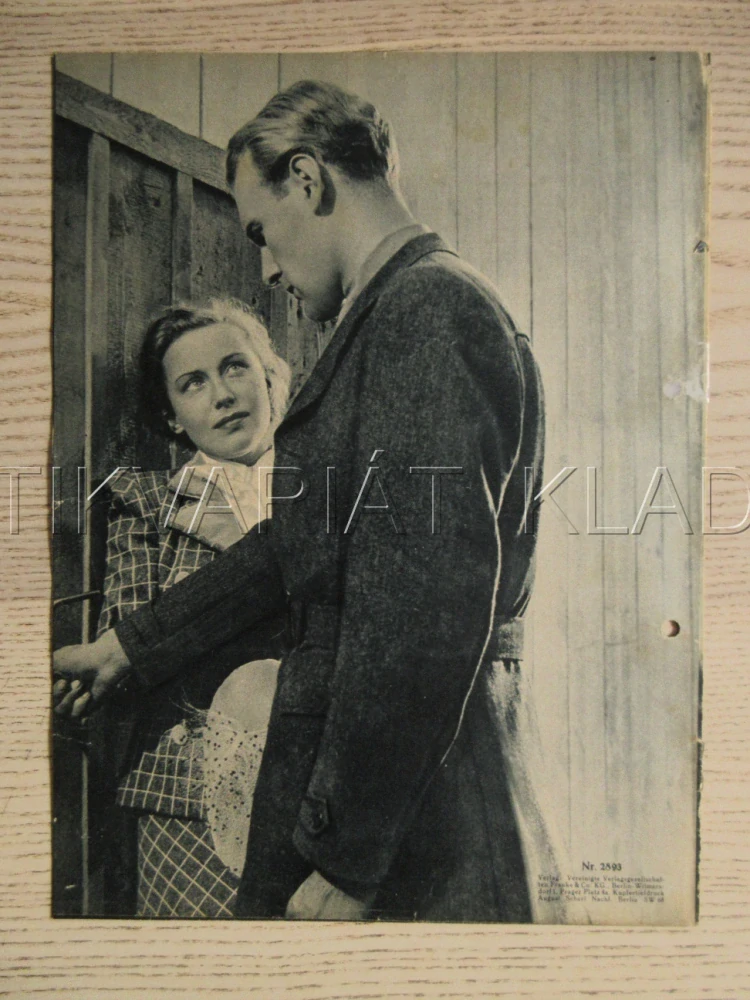 ZIEL IN DEN WOLKEN, A. MATTERSTOCK, B. HORNEY, L. MARENBACH, FILM NĚM. ŘÍŠE, FILM KURIER VBŠ Č. 2893