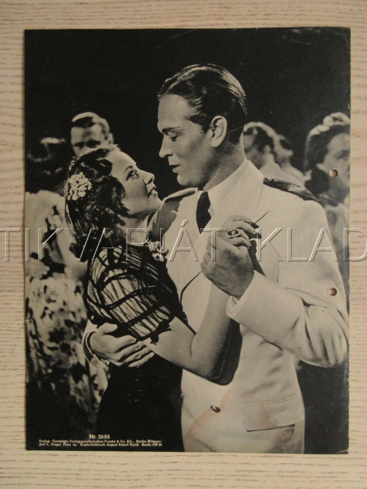 TAJEMNÉ DOBRODRUŽSTVÍ, G. FRÖHLICH, C. HORN, R. HELLBERG, FILM NĚM. ŘÍŠE, FILM KURIER VBŠ Č. 2895