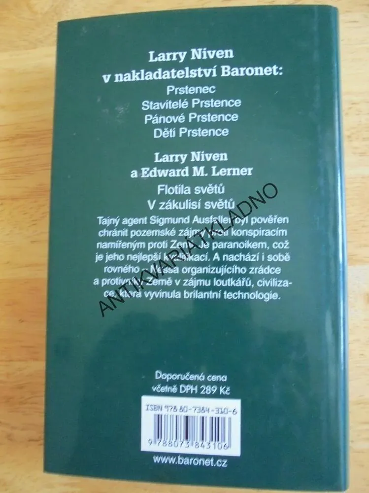 V ZÁKULISÍ SVĚTŮ, LARRY NIVEN, LERNER**an