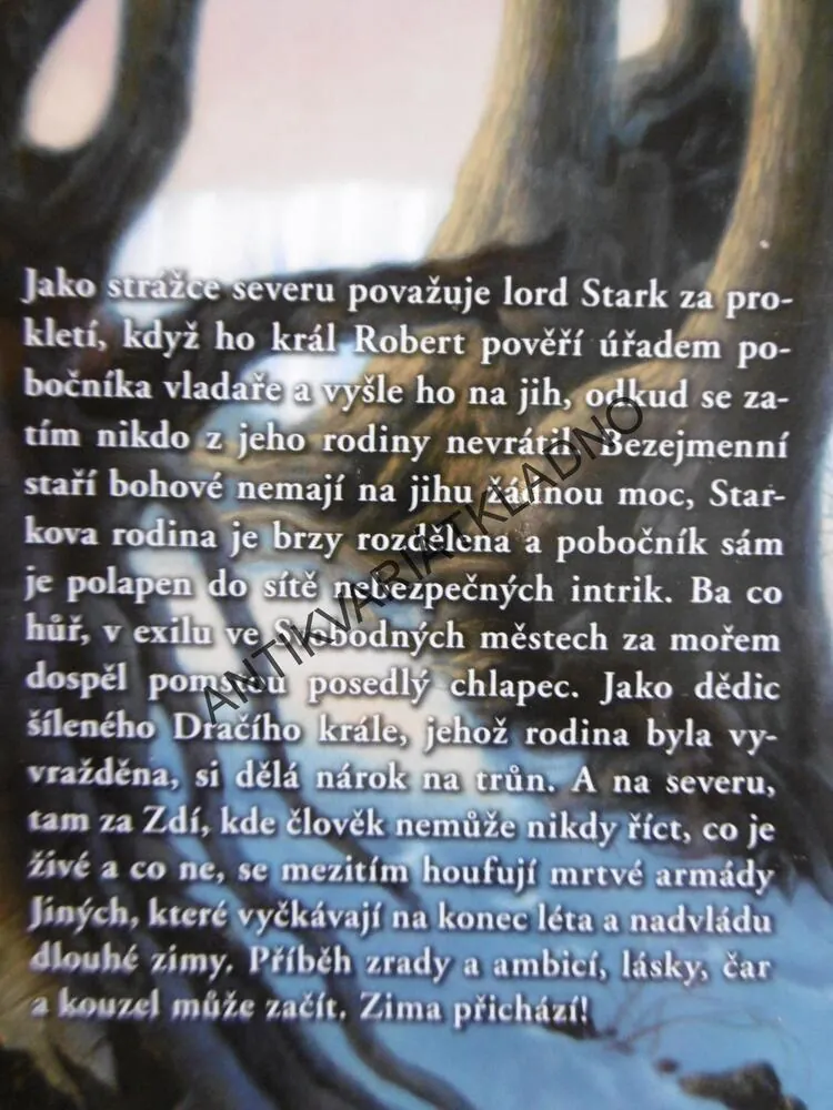 HRA O TRŮNY, GEORGE R.R.MARTIN, **an