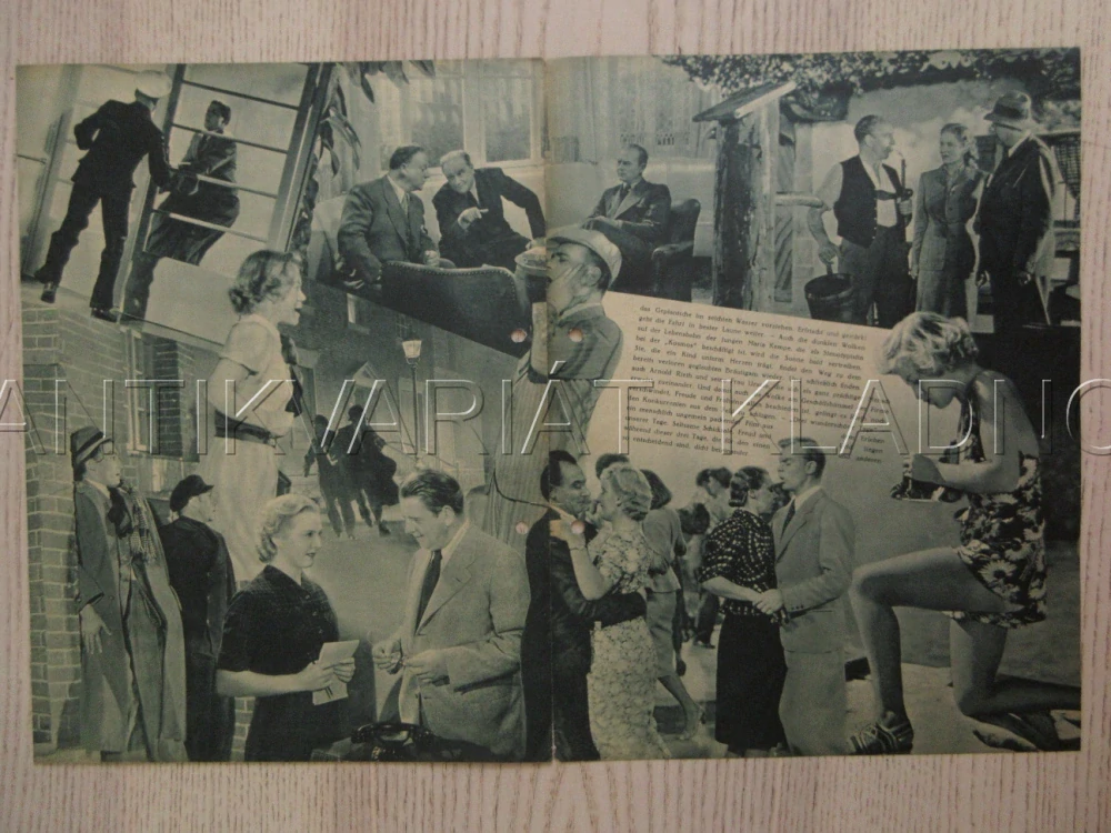 DREI WUNDERSCHÖNE TAGE, J. EICHHEIM, G. WALDAU, W. JANSSEN, FILM NĚM. ŘÍŠE, FILM KURIER VBŠ Č. 2917
