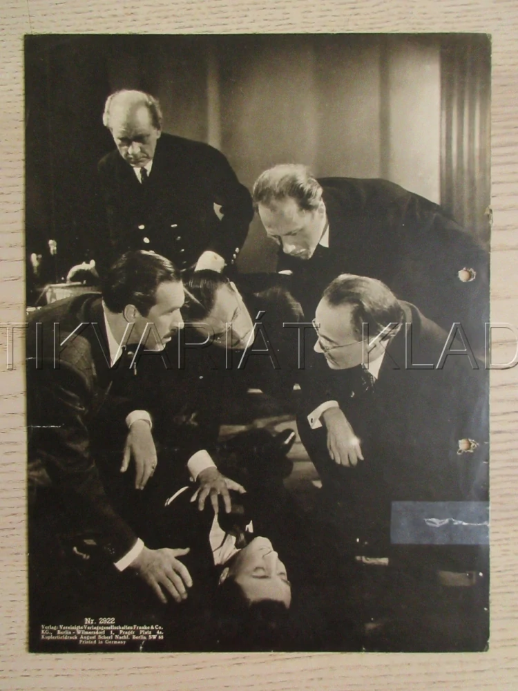 DER VIERTE KOMMT NICHT!, D. WIECK, F. MARIAN, W. HINZ, FILM NĚM. ŘÍŠE, FILM KURIER VBŠ Č. 2922