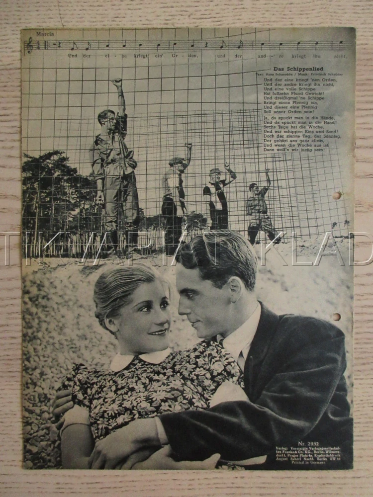 MANN FÜR MANN, J. SIEBER, G. UHLEN, G. KNUTH, FILM NĚM. ŘÍŠE, FILM KURIER VBŠ Č. 2932
