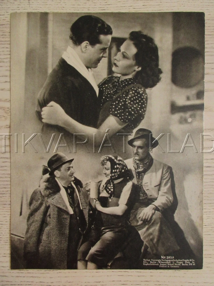 LIEBE - STRENG VERBOTEN, C. HÖHN, P. WESTERMEIER, J. SERDA, FILM NĚM. ŘÍŠE, FILM KURIER VBŠ Č. 2939