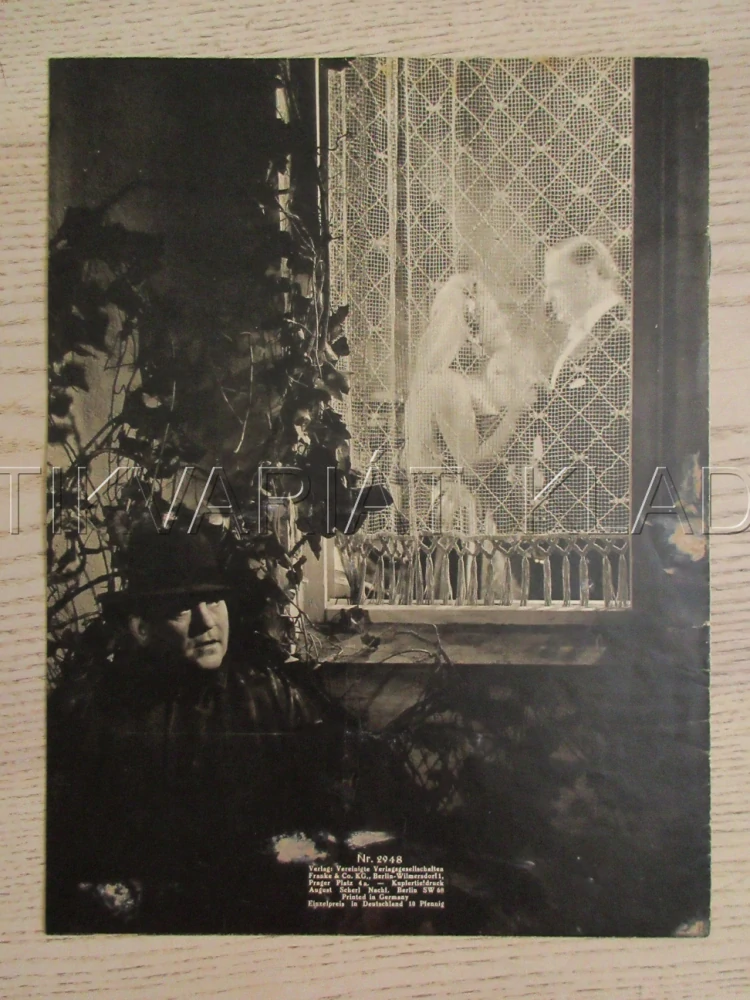 PARKSTRASSE 13, O. TSCHECHOWA, I. PETROVICH, H. HILDEBRAND, FILM NĚM. ŘÍŠE, FILM KURIER VBŠ Č. 2948