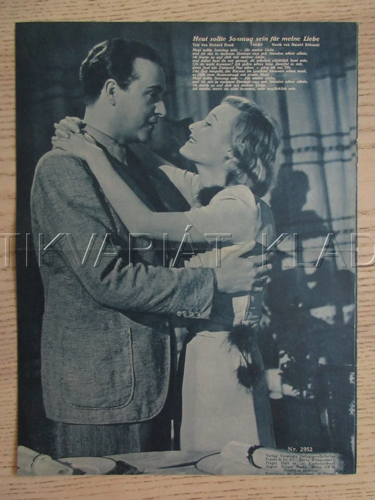 FRAUM AM STEUER, L. HARVEY, L. SPIRA, L. SLEZAK, FILM NĚM. ŘÍŠE, FILM KURIER VBŠ Č. 2952