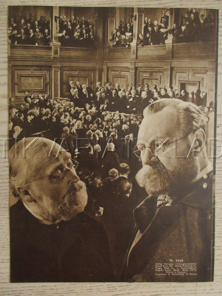 ROBERT KOCH, BOJOVNÍK SE SMRTÍ, E. JANNINGS, P. BILDT, V. V. BALLASKO, FILM NĚM. ŘÍŠE, FILM KURIER VBŠ Č. 2983