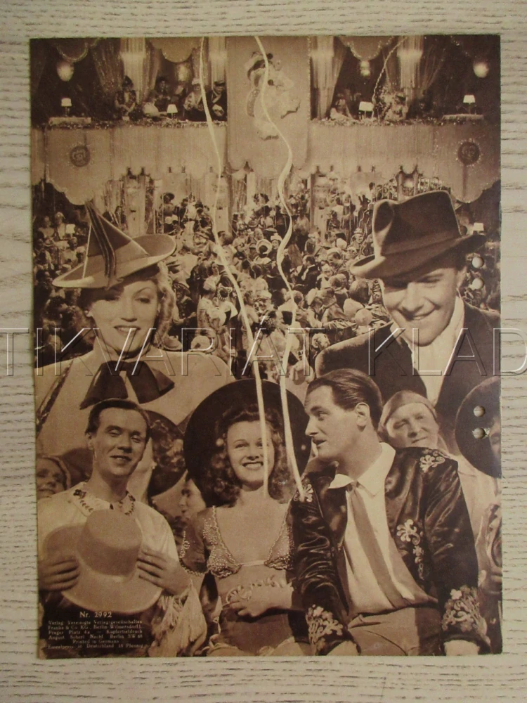 ZLATÁ MASKA, A. MATTERSTOCK, R. GODDEN, H. WEISSNER, FILM NĚM. ŘÍŠE, FILM KURIER VBŠ Č. 2992