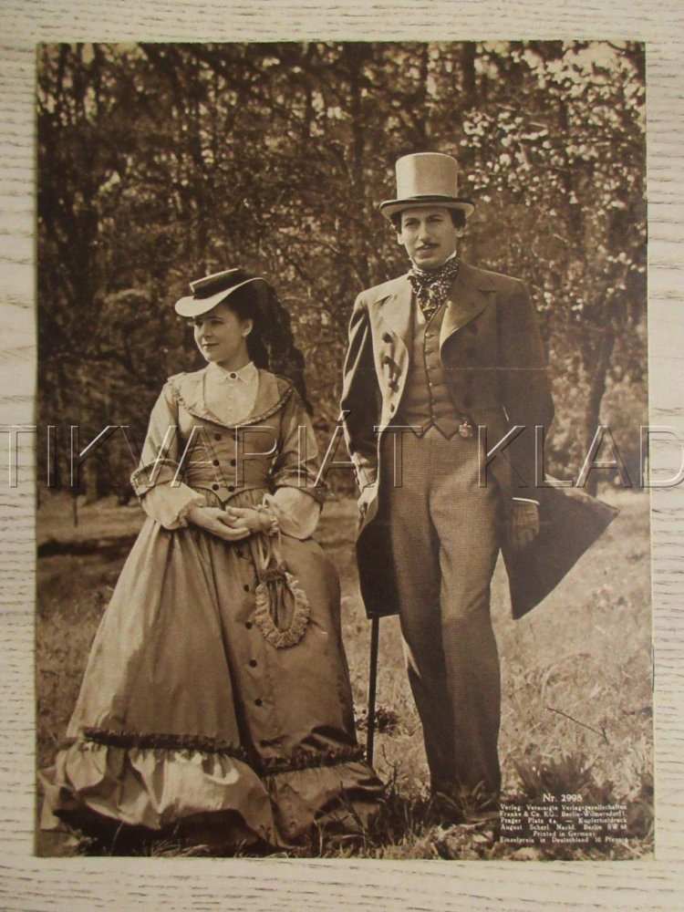 MARIA ILONA, P. WESSELY, W. BIRGEL, P. HÖRBIGER, FILM NĚM. ŘÍŠE, FILM KURIER VBŠ Č. 2998