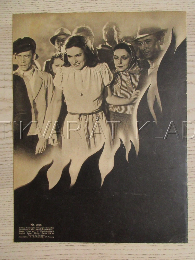 SVATOJÁNSKÉ OHNĚ, O. WERNICKE, G. MEYEN, E. V. KLIPSTEIN, FILM NĚM. ŘÍŠE, FILM KURIER VBŠ Č. 3038