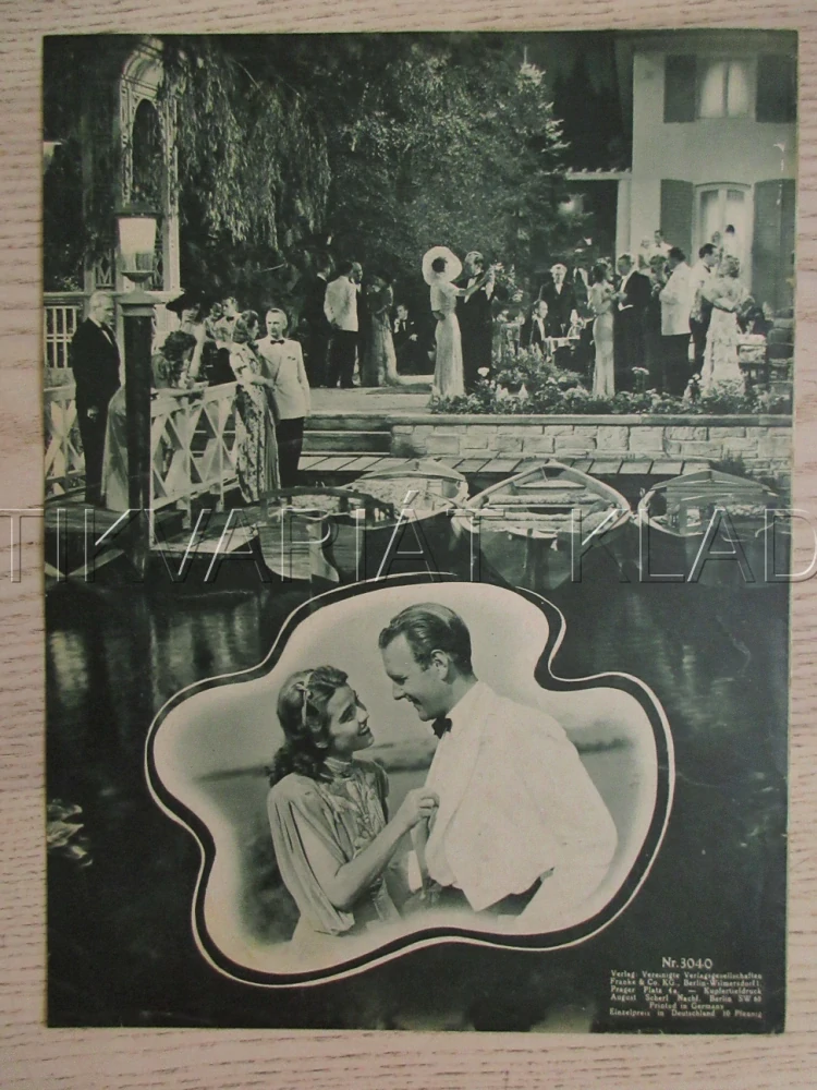 EIN GANZER KERL, A. MATTERSTOCK. P. HENCKELS, P. BILDT, FILM NĚM. ŘÍŠE, FILM KURIER VBŠ Č. 3040