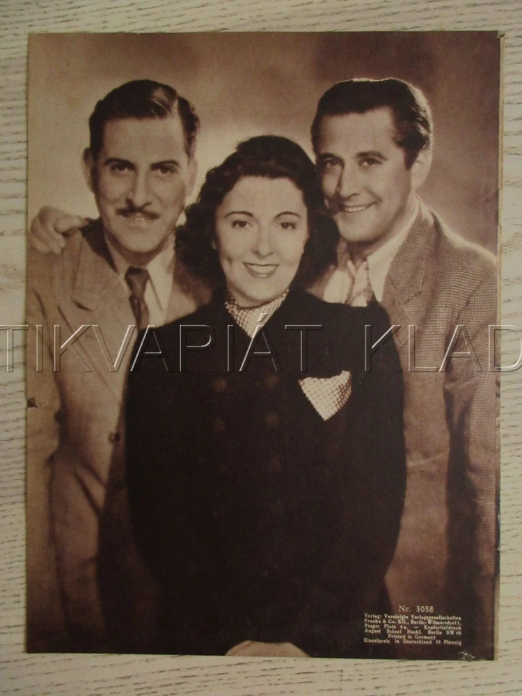 NANETTE, J. JUGO, H. SÖHNKER, A. KORF, FILM NĚM. ŘÍŠE, FILM KURIER VBŠ Č. 3058