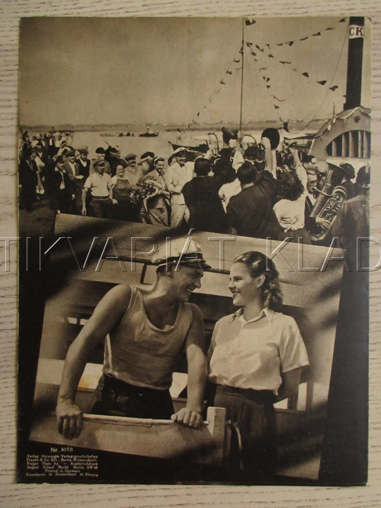 DONAUSCHIFFER, H. KRAHL, A. HÖRBIGER, O. SIMA, FILM NĚM. ŘÍŠE, FILM KURIER VBŠ Č. 3078