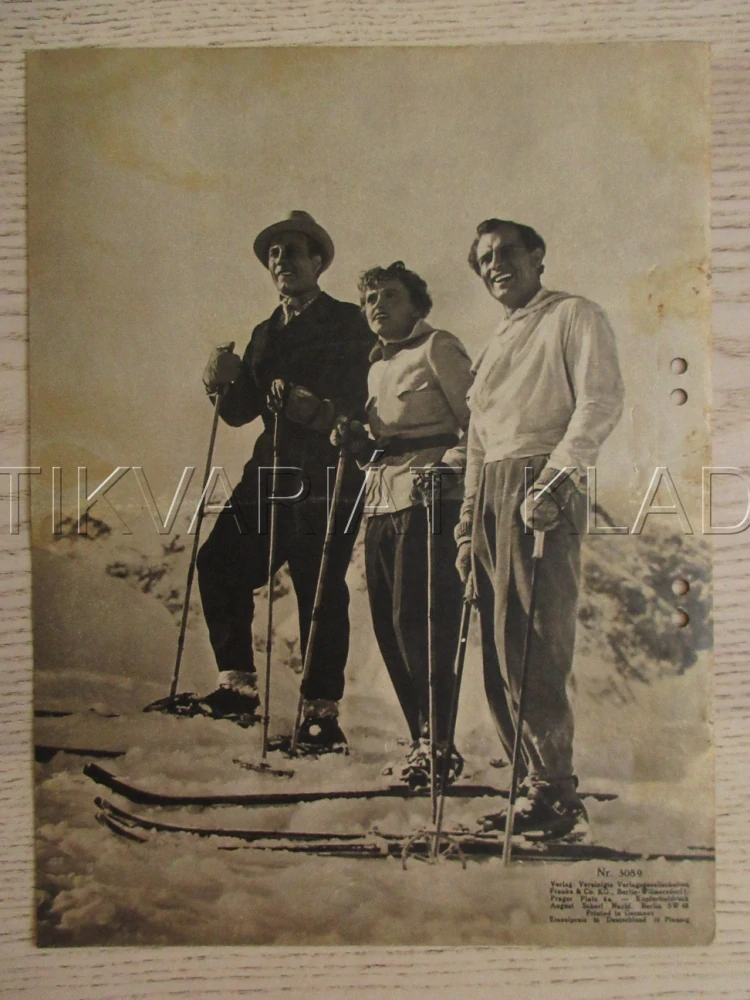 ŠKOLA LÁSKY, L. ULLRICH, V. STAAL, W. LIECK, FILM NĚM. ŘÍŠE, FILM KURIER VBŠ Č. 3089