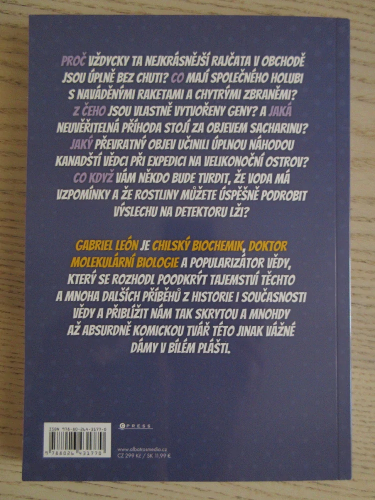 POP VĚDA: NEUVĚŘITELNÉ HISTORKY ZE SVĚTA VĚDY, GABRIEL LEÓN, **an