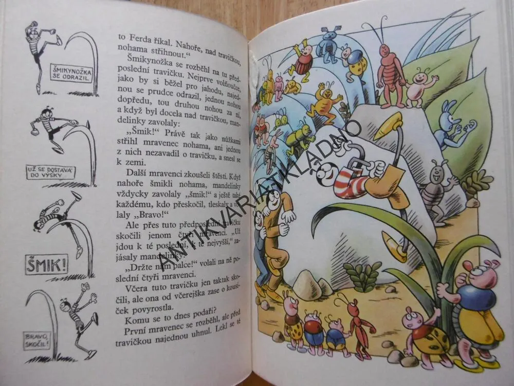 FERDA CVIČÍ MRAVENIŠTĚ, SEKORA, 1978, **an