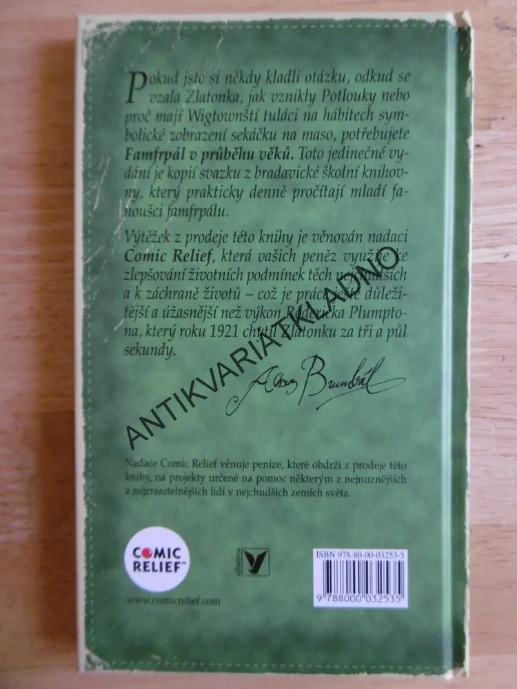 FAMFRPÁL V PRŮBĚHU VĚKŮ, KENNILWORTHY WHISP, BRADAVICE,