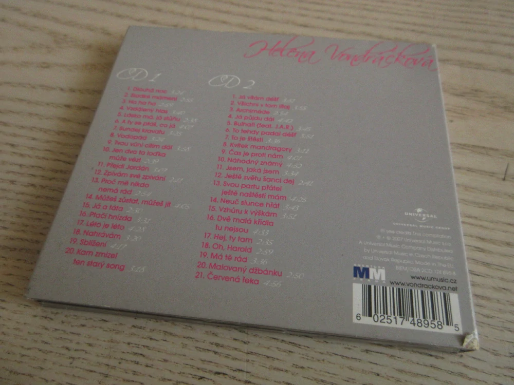HELENA, JSEM, JAKÁ JSEM, BEST OF, 2X CD HUDBA