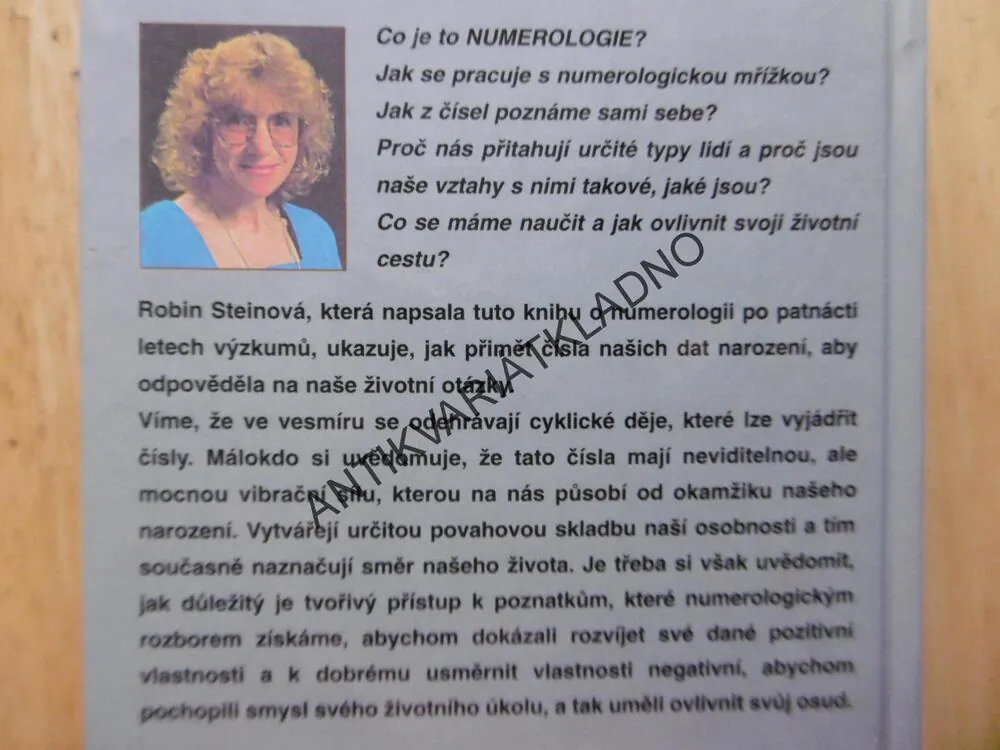 NUMEROLOGIE ČÍSLA LÁSKY, ROBIN STEINOVÁ, **an