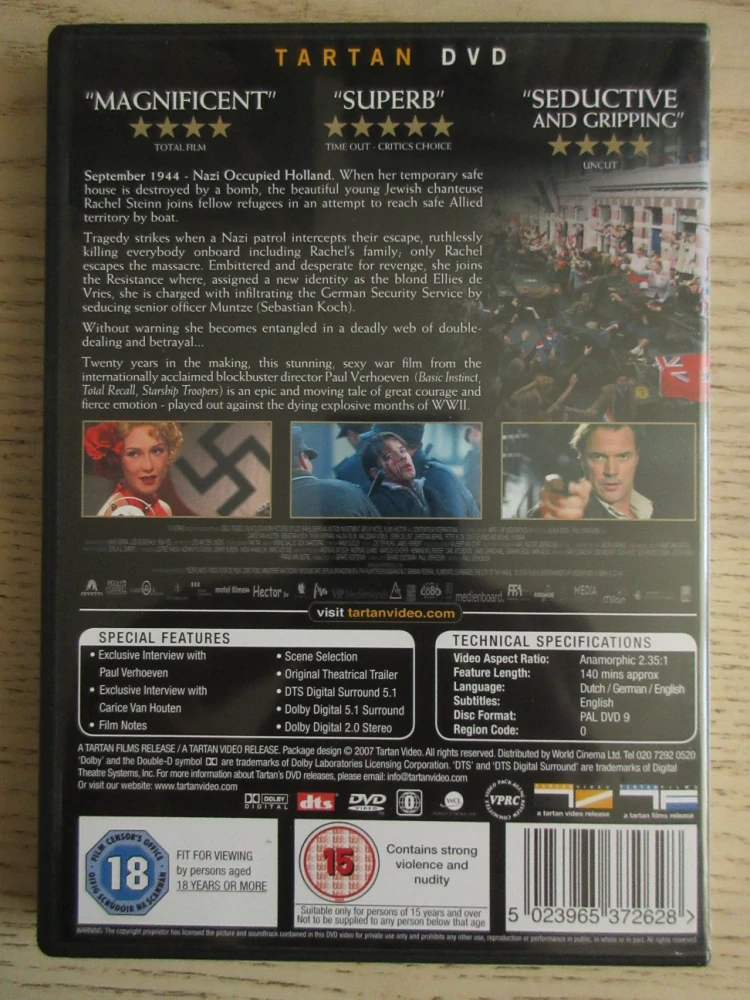 ČERNÁ KNIHA, GB OBAL, ČESKÁ VERZE, 2X DVD FILM